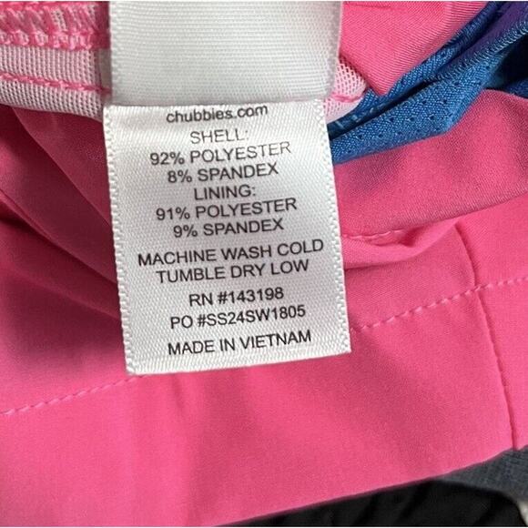 Chubbies The Avalons 4” Swim Trunks Size S Hot Pink Mesh Liner Beach Vacation - Picture 7 of 7